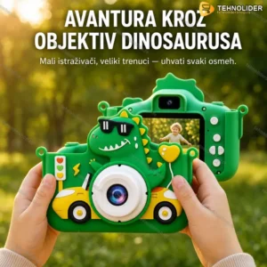 Fotoaparat za Decu Dinosaurus u Autu