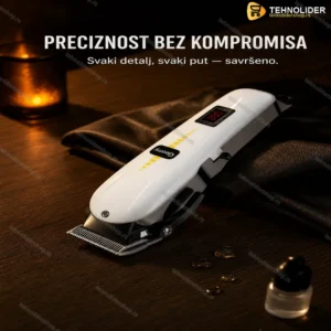 Geemy GM-6008 bežična mašinica za šišanje sa digitalnim displejom