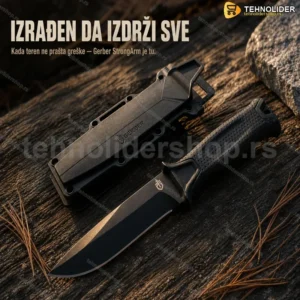 Gerber StrongArm taktički nož crni — masivna konstrukcija
