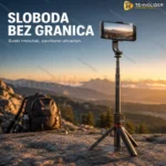 Gimbal selfi štap P325 sa Bluetooth daljinskim za telefon