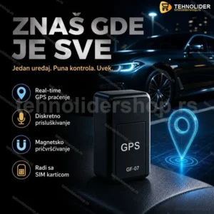 GPS traker – prisluskivac GF-07