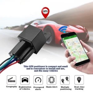 GPS lokator za vozila u obliku releja — praćenje u realnom vremenu