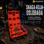 Hidraulični alat za skidanje ležajeva točka — set 10t