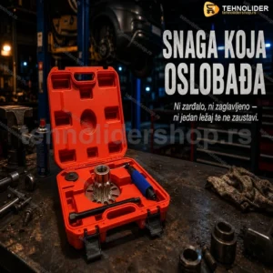 Hidraulični alat za skidanje ležajeva točka — set 10t
