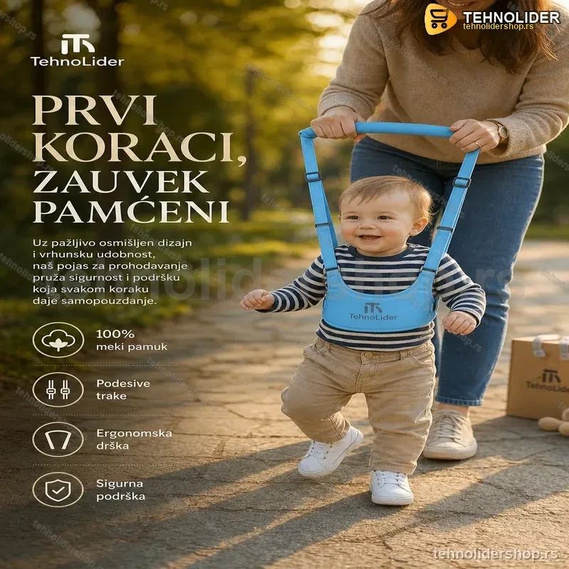 Hodalica za Bebe od Pamuka – Podrška pri Prvim Koracima Hodalica za Bebe od Pamuka – Podrška pri Prvim Koracima