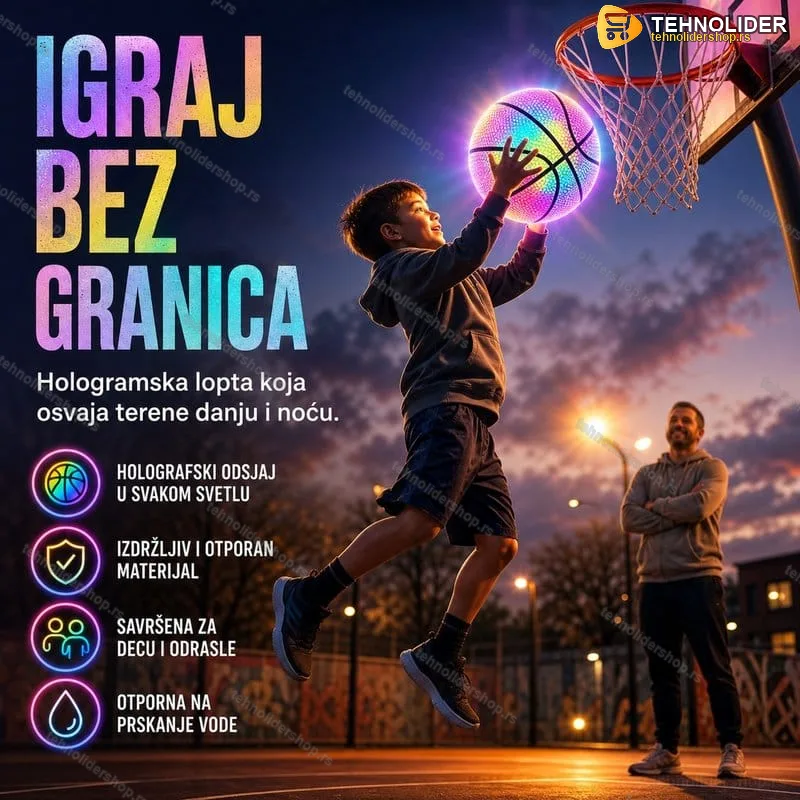 Hologramska košarkaška lopta Hologramska košarkaška lopta