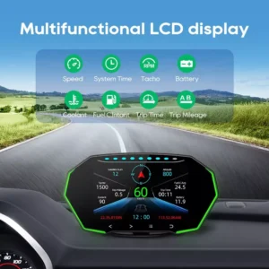 HUD displej za automobil F11 OBD2 GPS projekcija na šajbu