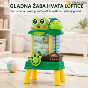 Interaktivna igračka aparat sa lopticama