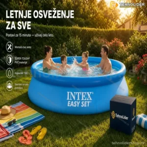 Intex Easy Set Bazen 244x61 cm – Porodični Bazen za Dvorište