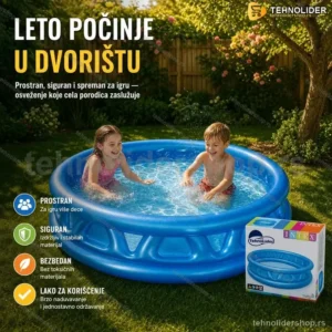 INTEX Dečiji Bazen za Dvorište 188x46 cm – Osveženje za Celo Leto