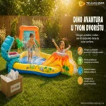 INTEX Dino Play Centar – Dečiji Bazen sa Toboganom i Prskalicama