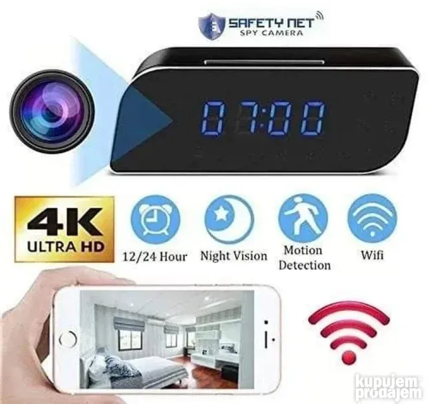 IP kamera sat sa mikrofonom kamera sat - prednja strana
