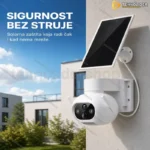 IP WiFi PTZ 4G kamera sa solarnim panelom