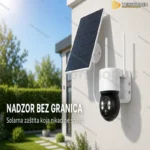 IP WiFi PTZ Kamera sa Solarnim Panelom 3MP