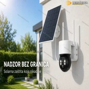 IP WiFi PTZ Kamera sa Solarnim Panelom 3MP