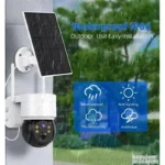 solarna PTZ kamera - prednja strana