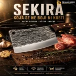 Japanska Satarica za Meso – Preciznost, Moć i Elegancija u Svakom Rezu