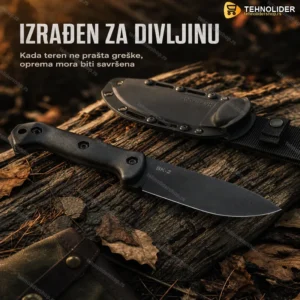 Ka-Bar BK2 Companion taktički nož od čelika 1095
