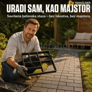 Kalup za Behaton Stazu – Pametni Šablon za Betonske Staze u Bašti
