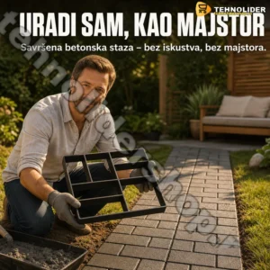 Kalup za Behaton Stazu – Pametni Šablon za Betonske Staze u Bašti