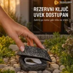 Kamen za skrivanje ključeva — dekorativni lažni kamen