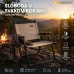 Kamperska rasklopiva stolica – praktičnost i udobnost na svakom koraku