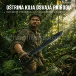 Kampovanje mačeta sa nazubljenim sečivom 57 cm