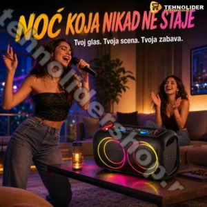 Karaoke Bluetooth Zvučnik 40W ZQS-L17 sa Mikrofonom