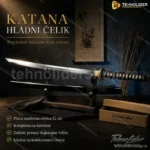 Katana Hladni Čelik 78 cm – Prava Oštrica sa Futrolom