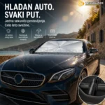 Kišobran za šofersajbnu automobila