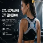 Pametni steznik korektor za leđa sa senzorom