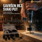 Set Kružnih Testera za Bušenje Tankih Ploča – 8 Veličina