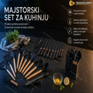Kuhinjski Set od 19 Delova – Sve što vam treba u jednoj kolekciji!