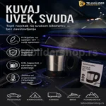 Kuvalo za Auto 12V od Nerđajućeg Čelika – Putno Kuvalo za Vozila