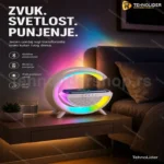 3 u 1 Lampa, Bluetooth zvučnik i bežični punjač