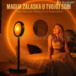 Lampa Zalazak Sunca – RGB Projekcija sa Aplikacijom i Daljinskim Upravljačem