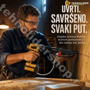 Lančani Adapter za Bušilicu – Precizno Serijsko Uvrtanje Šrafova