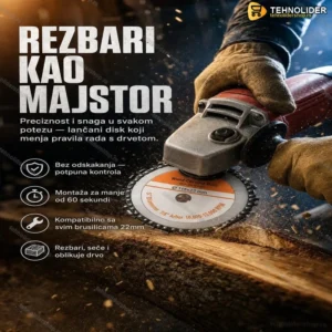 Ploča za obradu drveta 115X22 mm