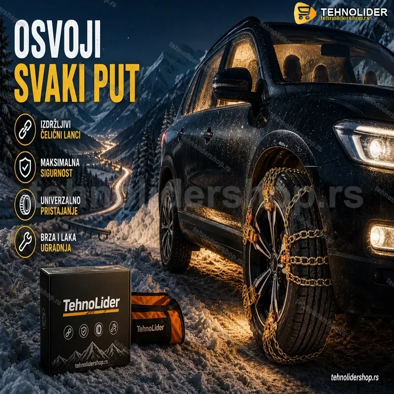 lanci-za-sneg-za-auto-set-165mm-215mm-tehnolidershop-1 Lanci za Sneg za Auto – Set za Gume 165mm–215mm, Čelik
