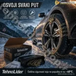 Lanci za Sneg za Automobile – Čelični Set za Gume 165–215