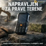 Land Rover C9 Dual SIM Telefon – Otporan na Udarce, LED Lampa i Jaka Baterija