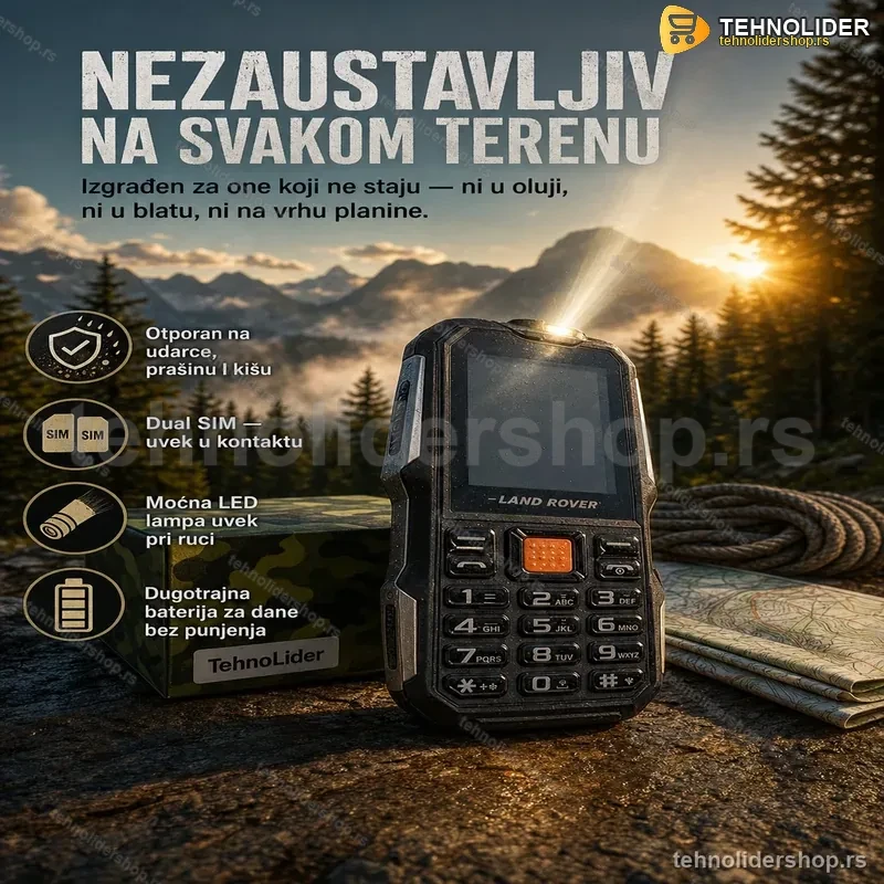Land Rover telefon dual sim C2 Land Rover telefon dual sim C2
