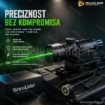 Laserski Nišan za Pušku i Pištolj – Laser Scope 532nm