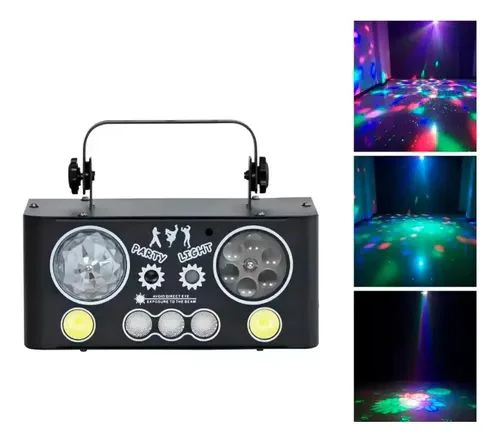 Laserski svetlosni efekt 5u1 sa DMX kontrolom WY2385 svetlosni efekt 5u1 - u upotrebi