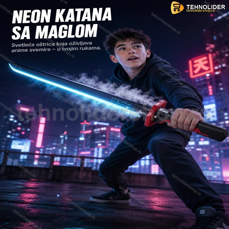 led-katana-sa-maglenim-efektom-tehnolidershop LED Katana sa Maglenim Efektom – Svetleći Neon Mač 80 cm