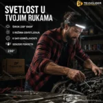 LED Lampa za Glavu sa Senzorom