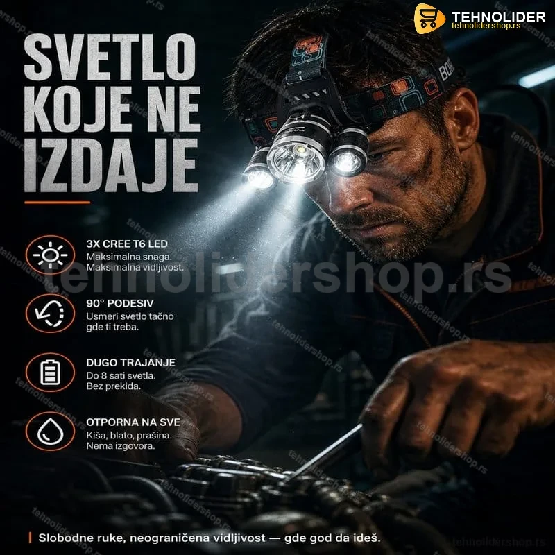 Led Lampa za glavu Led Lampa za glavu