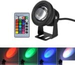 RGB lampa za bazen - prednja strana