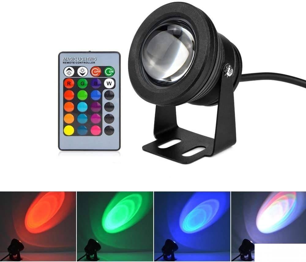 Led RGB Lampa Za Fontane I Bazene 220v RGB lampa za bazen - u upotrebi