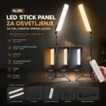 LED Štap Panel RL-150 sa Daljinskim za Foto i Video